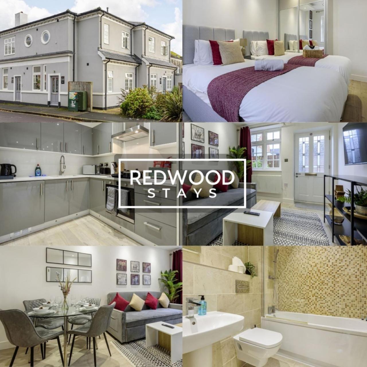 1 Bed 1 Bath Town Center Apartments For Corporates & Contractors, Wifi, Netflix And Parking On Selected Units By Redwood Stays Aldershot Εξωτερικό φωτογραφία