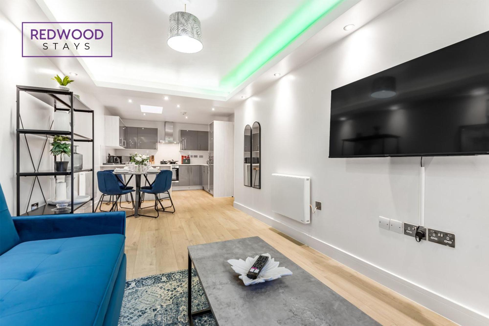 1 Bed 1 Bath Town Center Apartments For Corporates & Contractors, Wifi, Netflix And Parking On Selected Units By Redwood Stays Aldershot Εξωτερικό φωτογραφία