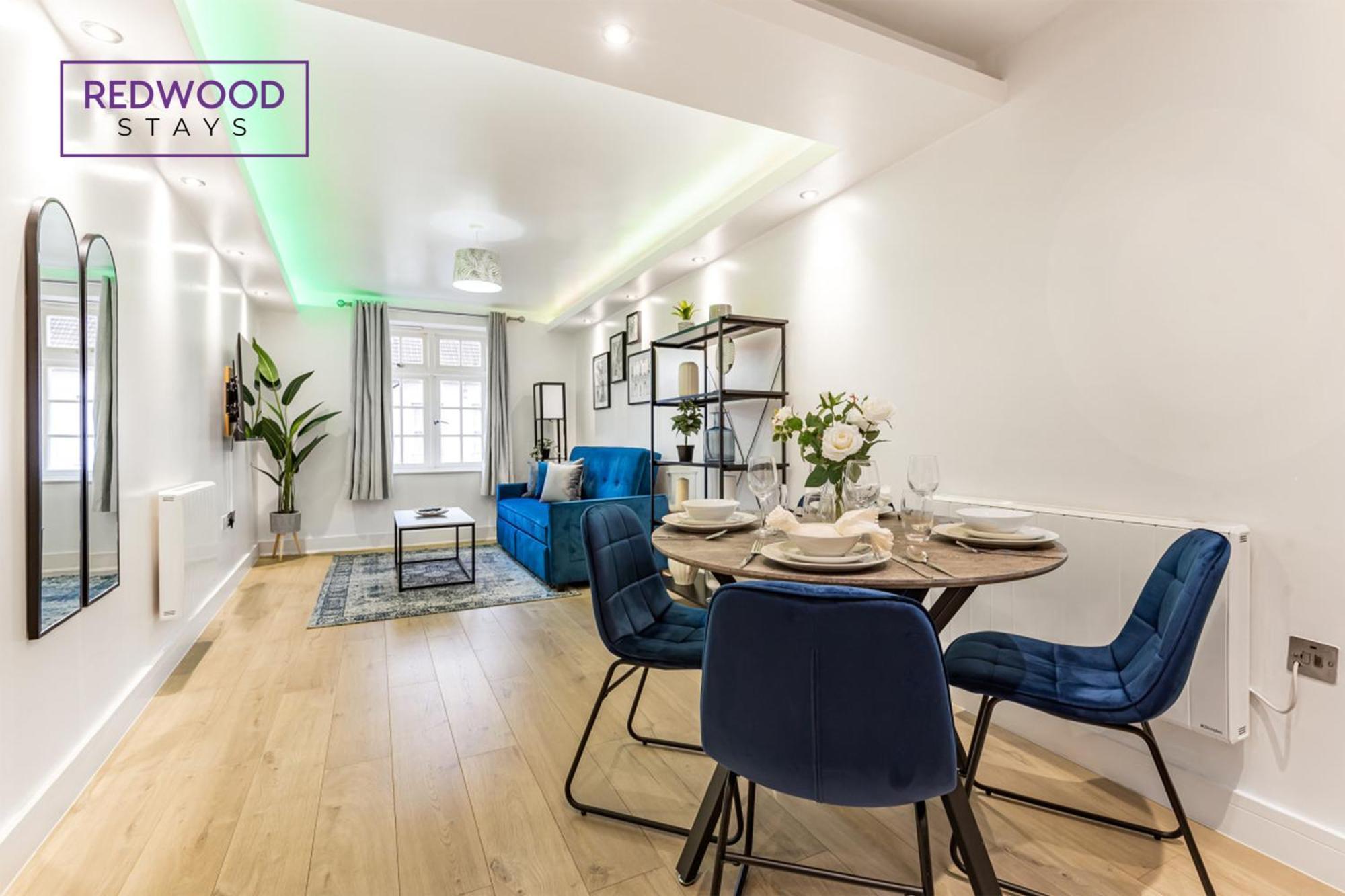 1 Bed 1 Bath Town Center Apartments For Corporates & Contractors, Wifi, Netflix And Parking On Selected Units By Redwood Stays Aldershot Εξωτερικό φωτογραφία