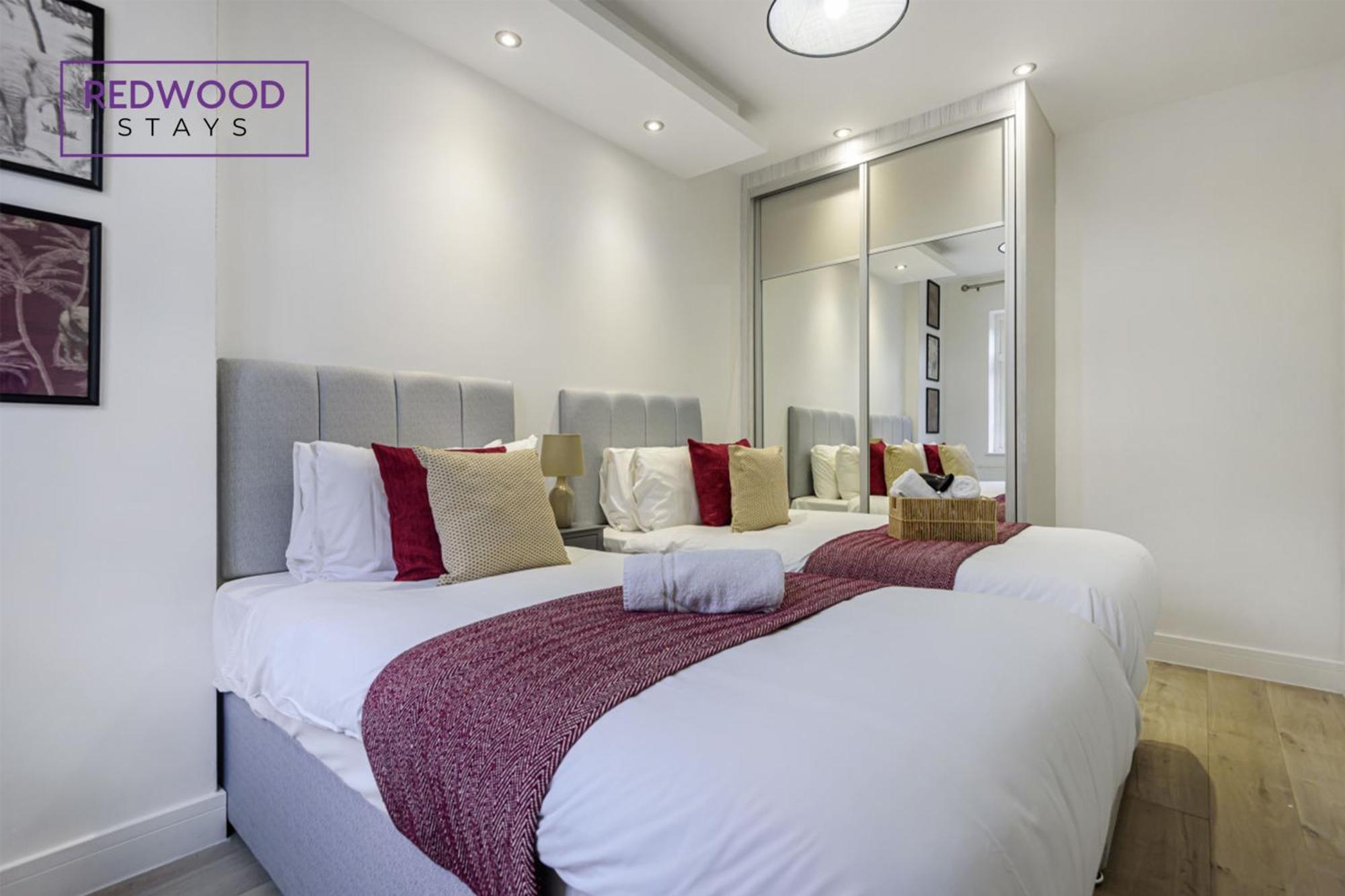 1 Bed 1 Bath Town Center Apartments For Corporates & Contractors, Wifi, Netflix And Parking On Selected Units By Redwood Stays Aldershot Εξωτερικό φωτογραφία