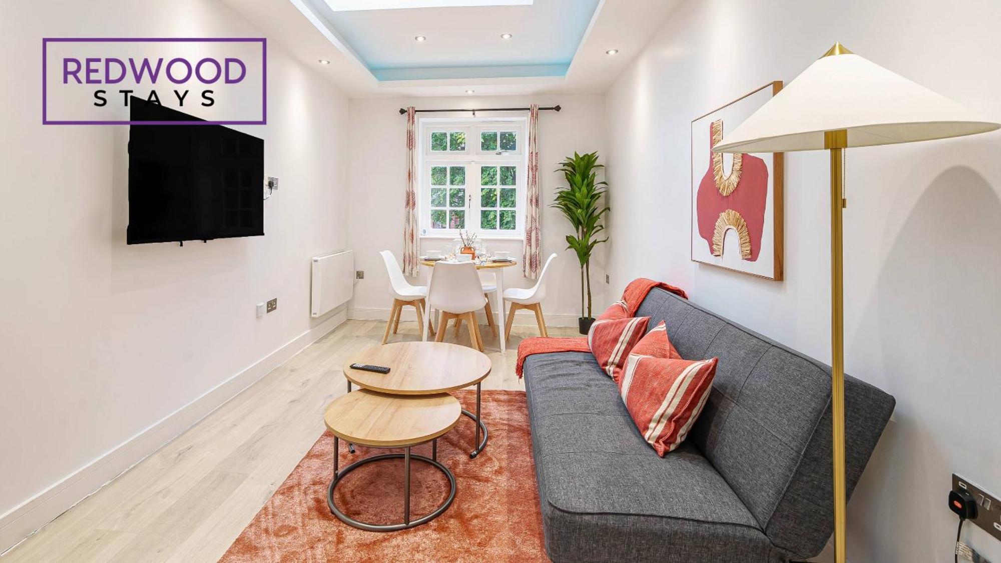 1 Bed 1 Bath Town Center Apartments For Corporates & Contractors, Wifi, Netflix And Parking On Selected Units By Redwood Stays Aldershot Εξωτερικό φωτογραφία